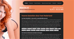 Desktop Screenshot of hoeren.nl