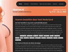 Tablet Screenshot of hoeren.nl